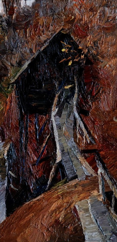 "Живопись. Пленэр. Пленэр в Румынии" by Cристина Челару, масло / холст