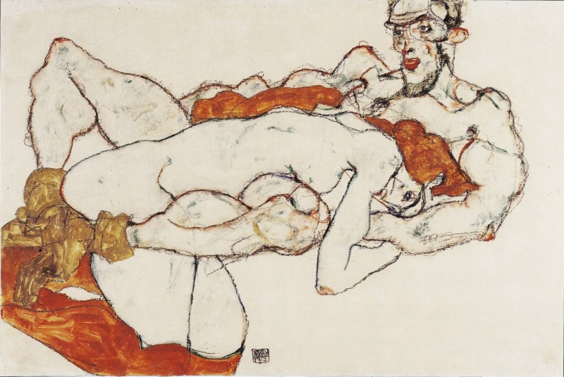 "Drawing. Nude" by Egon Schiele