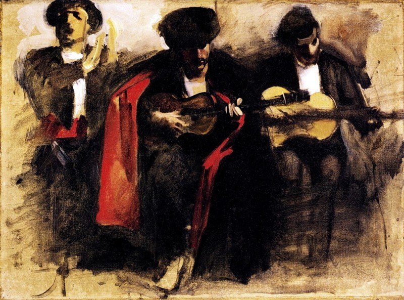 "Composition. People" by John Singer Sargent