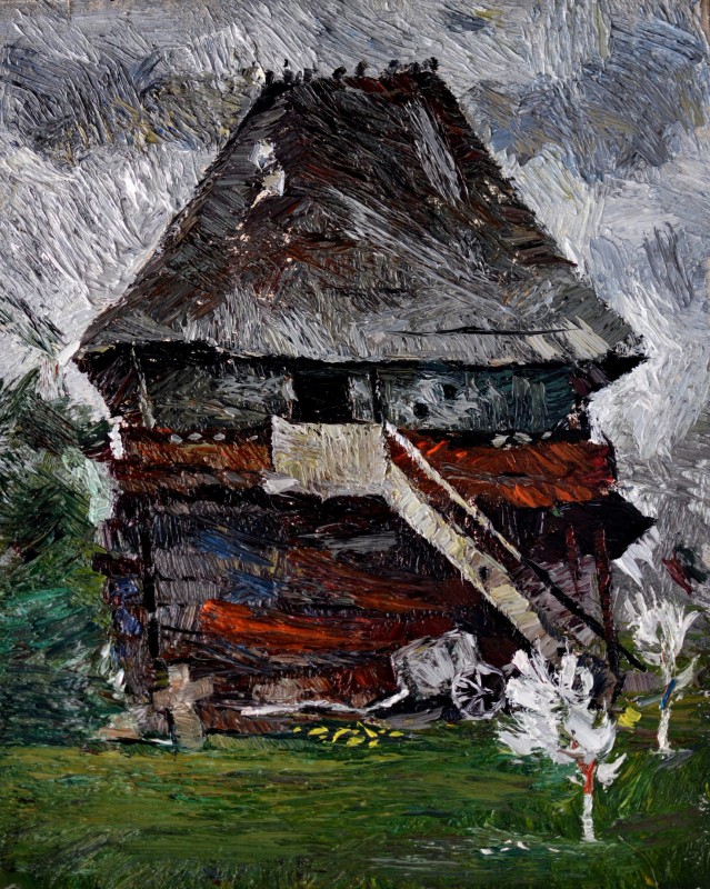 "Painting. Pleinair. Pleinair romania" by Doina Mîndrean, oil on canvas
