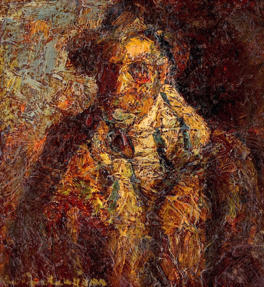 "Живопись. Фигура / полуфигура" by Рудолф Счвеитзер-Cумпэна