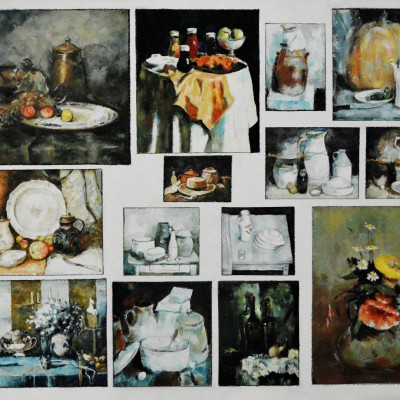 Vizionări în Liceul Academic de Arte Plastice „Igor Vieru” / Copii de pe opere. 5 septembrie 2016