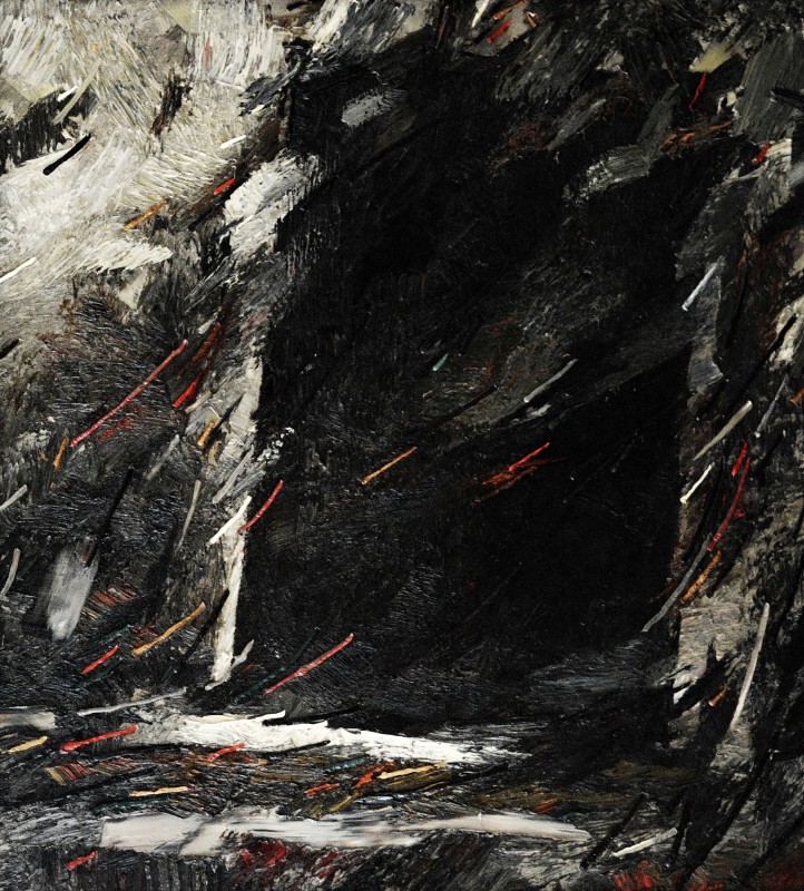 "Neant (Неант)" by Анатол Гимпу, 2002, 950x850mm, масло / холст