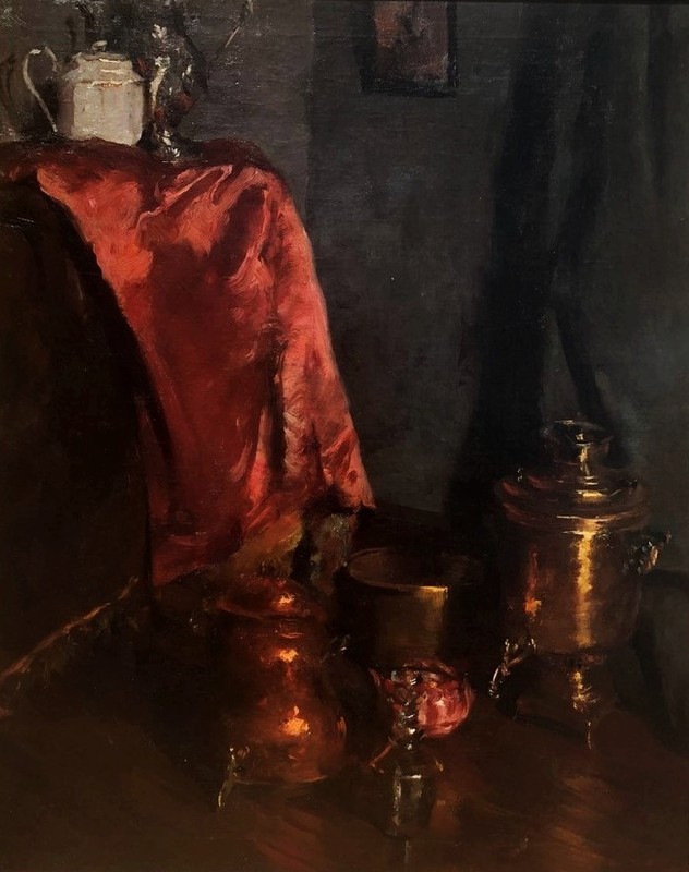 "Painting. Still life" by William Merritt Chase