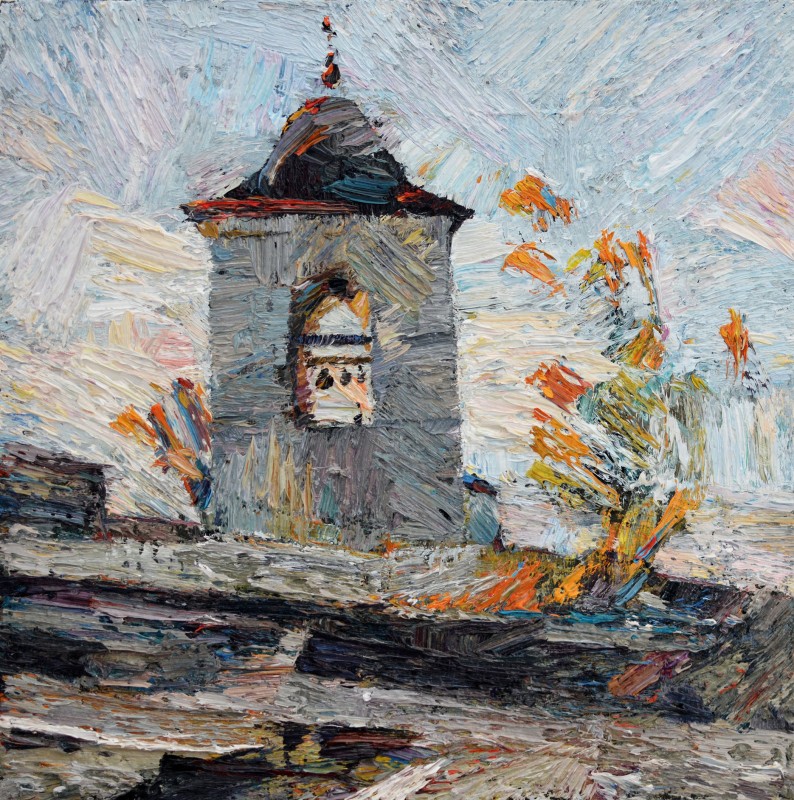 "Живопись. Пленэр. Пленэр в Молдове" by Едуард Леаху, масло / холст