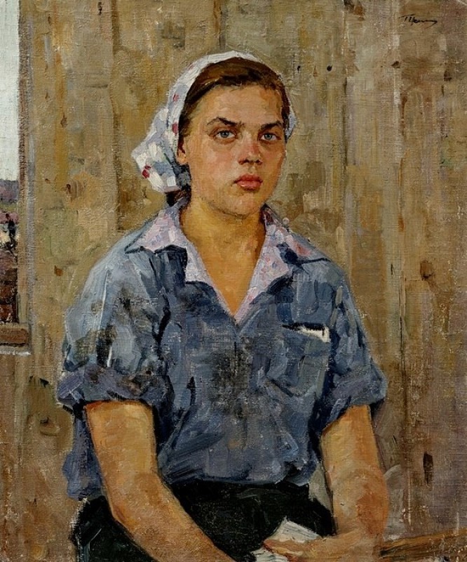 "Painting. Figure" by Genrikh Tseytlin