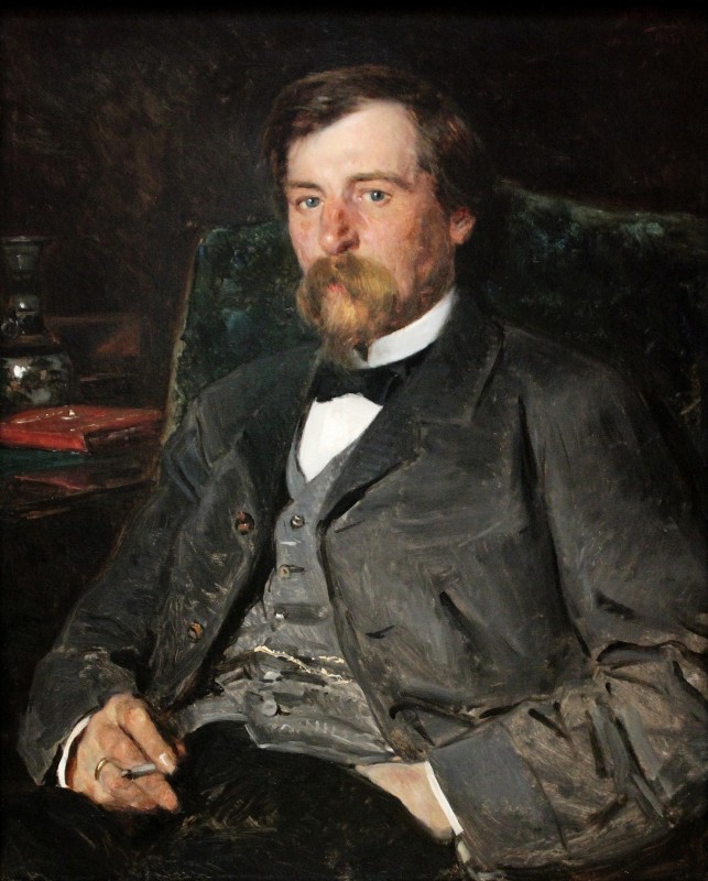 "Painting. Figure" by Vladimir Yegorovich Makovsky
