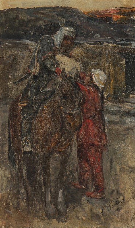 "Composition" by Franz Roubaud