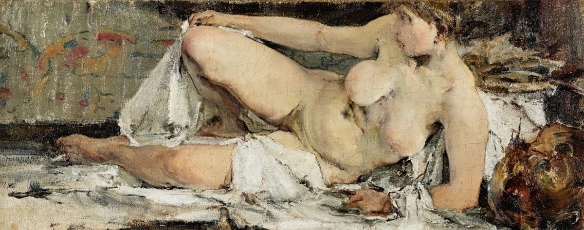 "Painting. Nude" by Nicolai Fechin