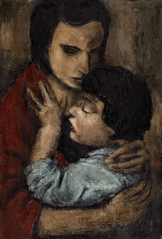 "Pictură. Oameni" by Peter Herkenrath
