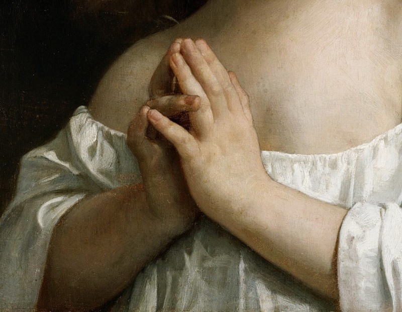 "Painting. Gypsum, head, hands, feet" by William-Adolphe Bouguereau