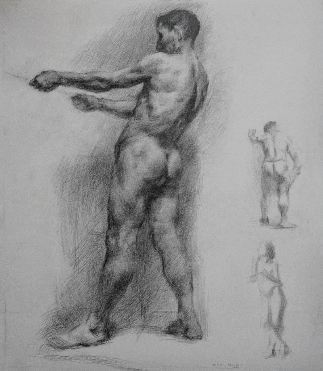 "Nude. Copy. Study process" by Ion Golubei