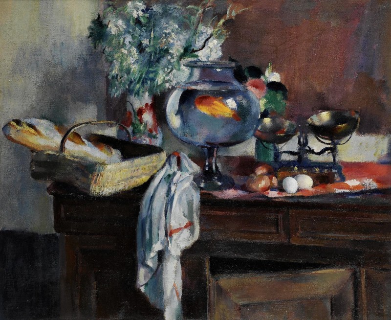 "Pictură. Natură statică" by Henri Ottmann