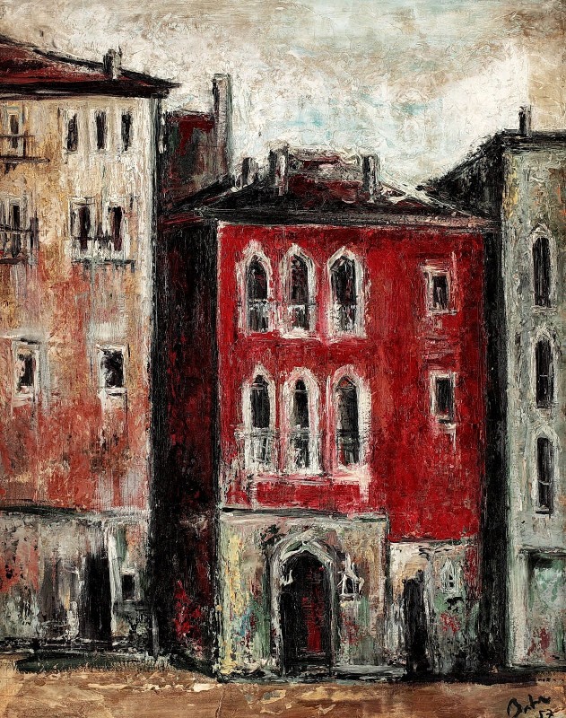 "Pictură. Urban" by Corneliu Baba