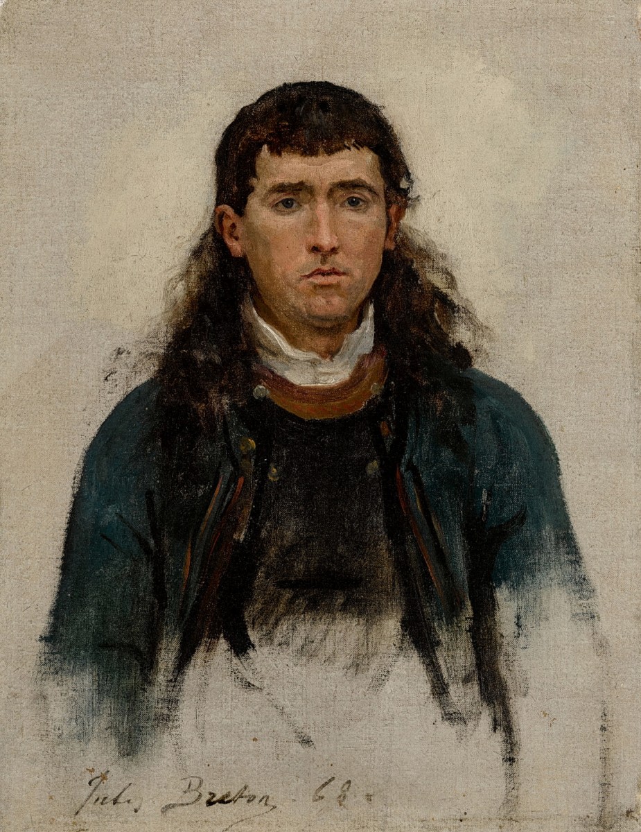 "Живопись. Портрет" by Джулес Бретон