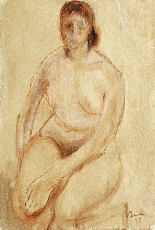"Drawing. Nude" by Corneliu Baba