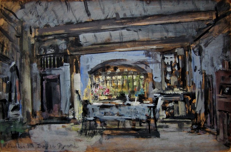"Compoziție" by Konstantin Korovin