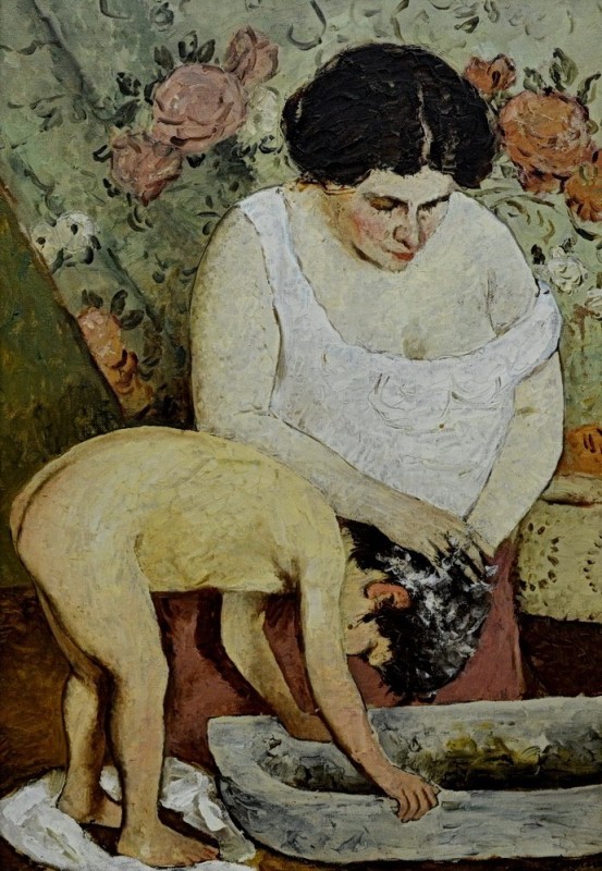 "Compoziție. Oameni" by Ștefan Luchian
