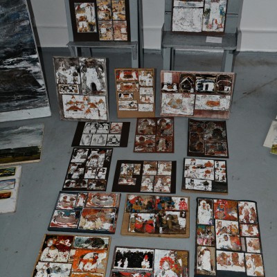 Vizionări în Liceul Academic de Arte Plastice „Igor Vieru” / Copii de pe opere. 8 septembrie 2018