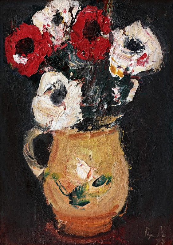 "Pictură. Flori" by Corneliu Baba