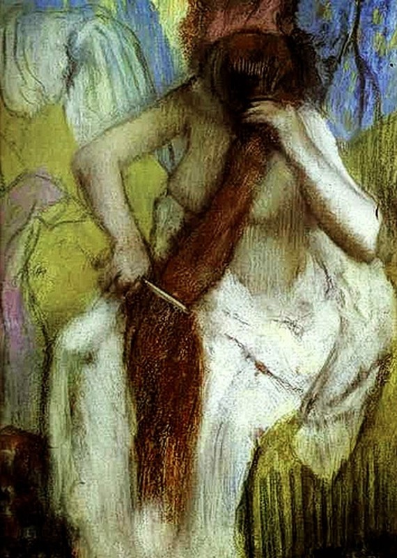 "Painting. Nude" by Edgar Degas
