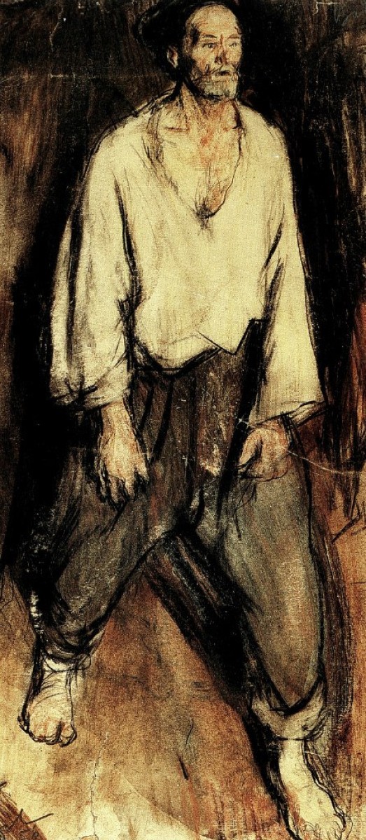 "Painting. Figure" by Corneliu Baba