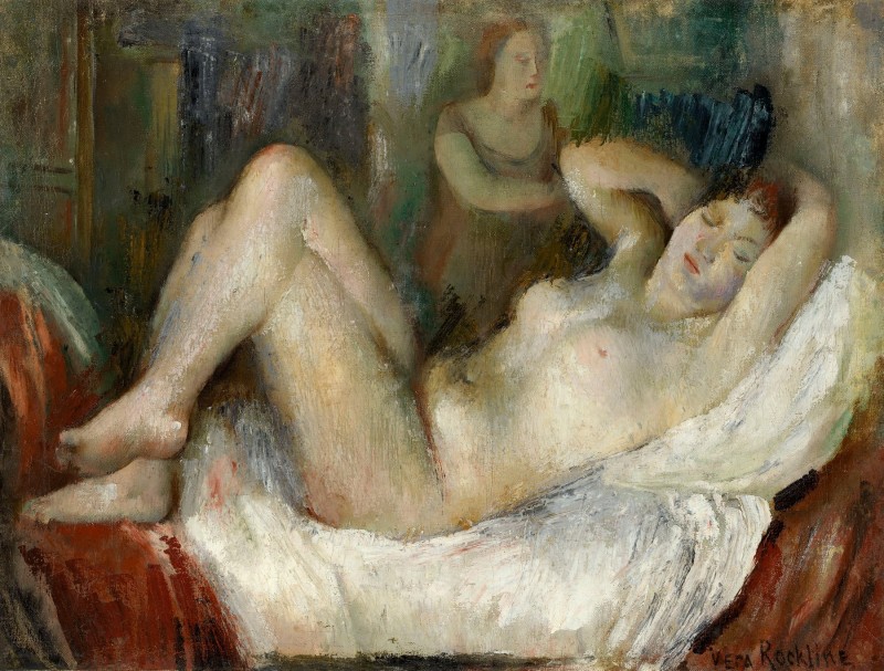 "Painting. Nude" by Vera Nikolaïevna Rokhlina
