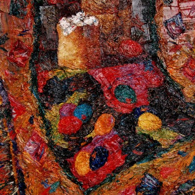 "Живопись. Продолжительный" by Александра Cлапатиуc, 300x520mm, масло / холст