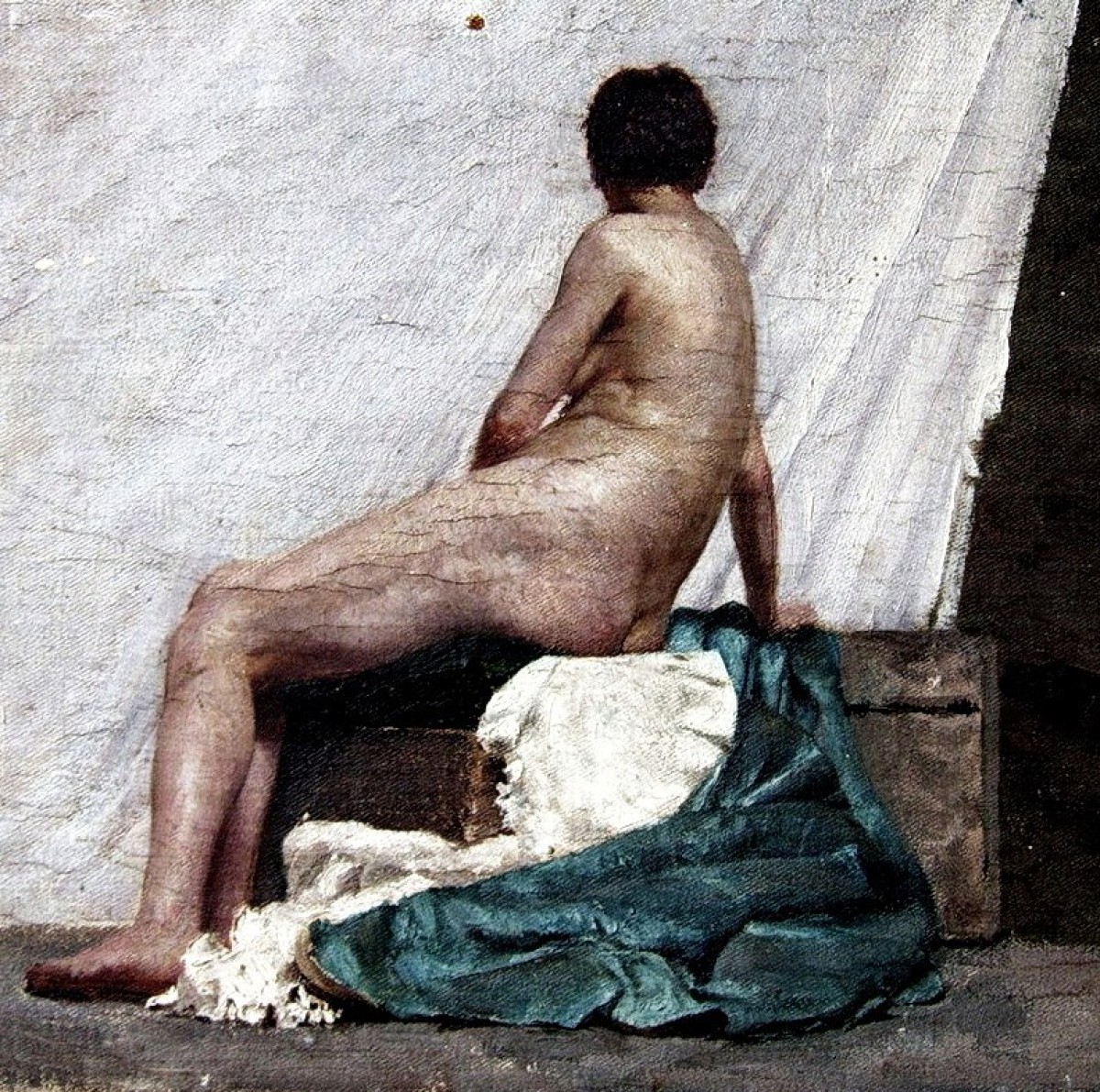 "Painting. Nude" by Alfred Souci