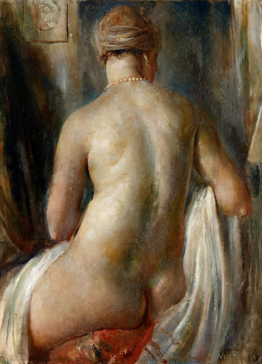 "Painting. Nude" by Vera Nikolaïevna Rokhlina