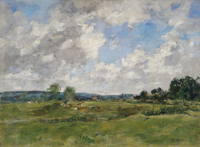 "Pictură. Peisaj" by Eugène Boudin