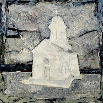 "Micuța" by Anatol Ghimpu, 1997, 630x630mm, oil on canvas