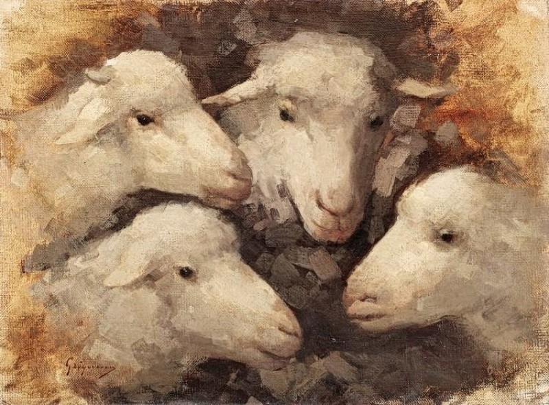 "Живопись. Животные" by Ниcолае Григоресcу
