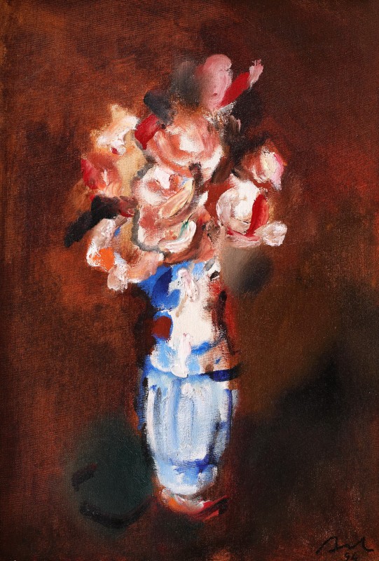 "Painting. Flowers" by Corneliu Baba