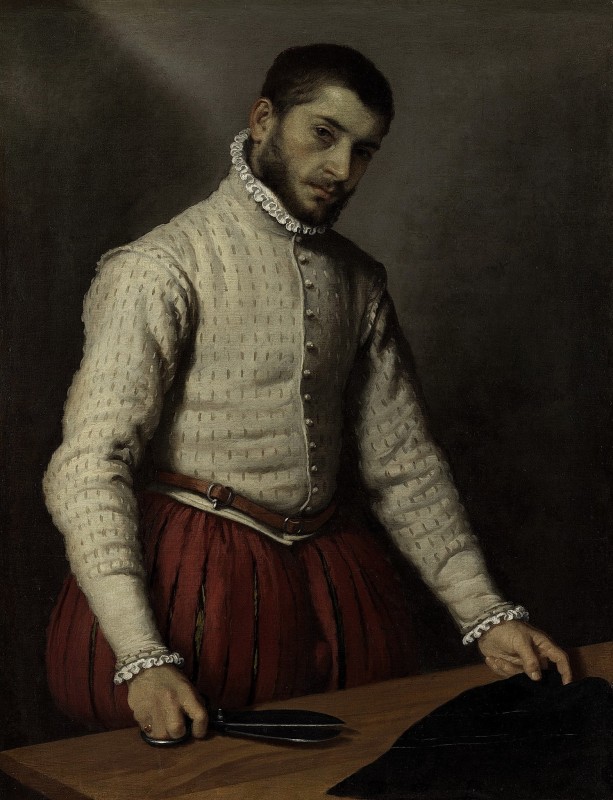 "Pictură. Figură / semifigură" by Giovanni Battista Moroni (Giovan Battista Moroni)