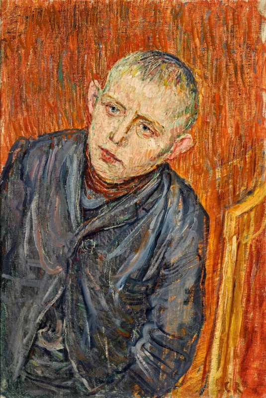 "Composition. Portrait" by Christian Rohlfs