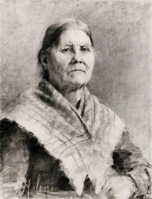 "Painting. Portrait" by Pekka Halonen