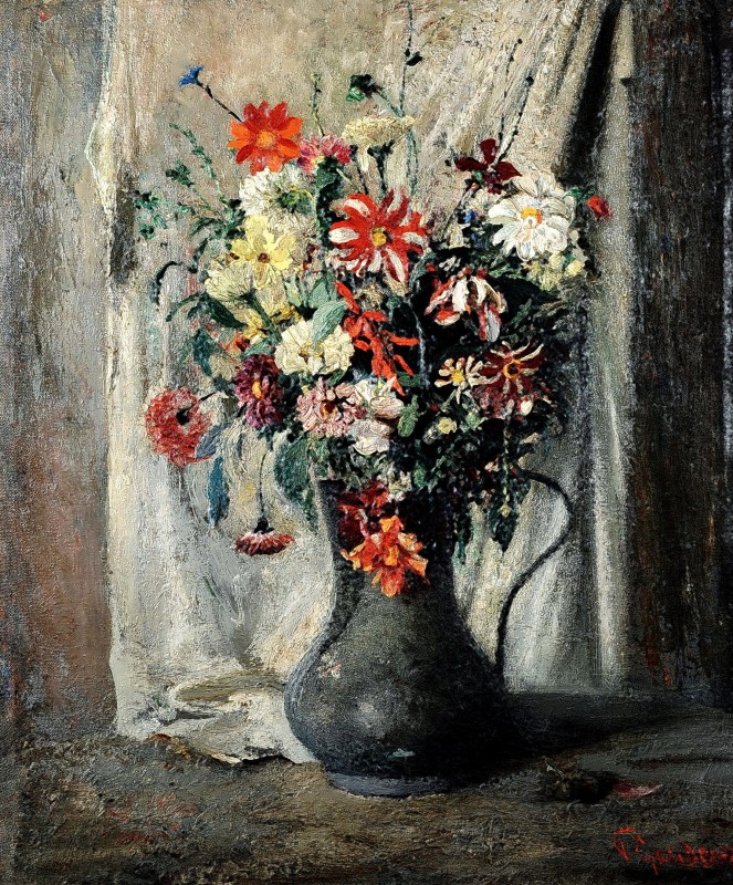 "Painting. Flowers" by Giuseppe Gaudenzi