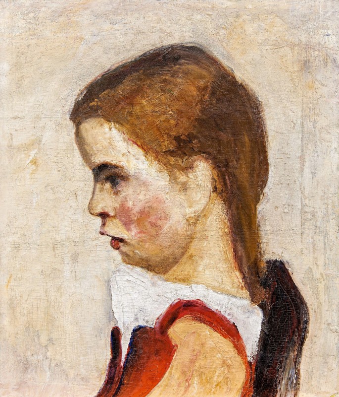 "Живопись. Портрет" by Паула Модерсохн-Беcкер