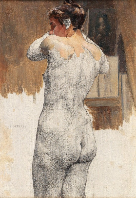 "Pictură. Nud" by Karl Sterrer