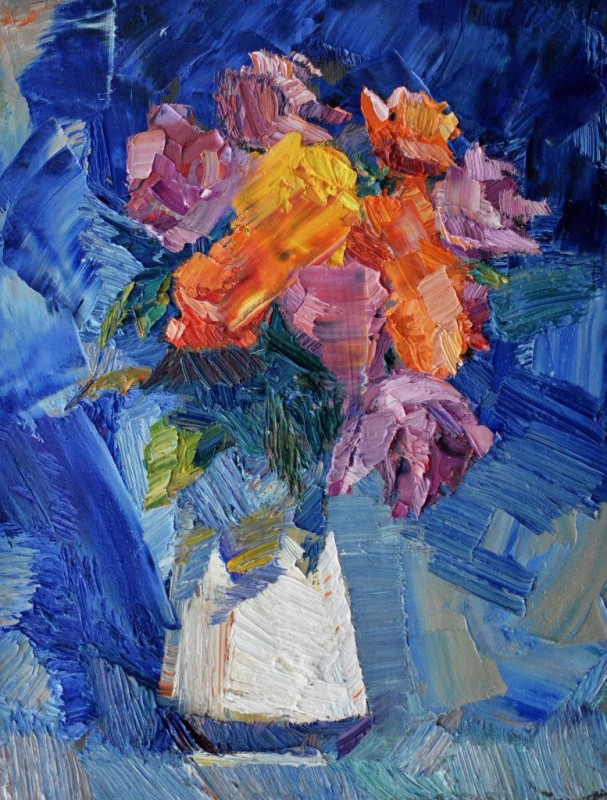 "Painting. Pleinair. Pleinair moldova" by Vlada Cibuc, oil on canvas