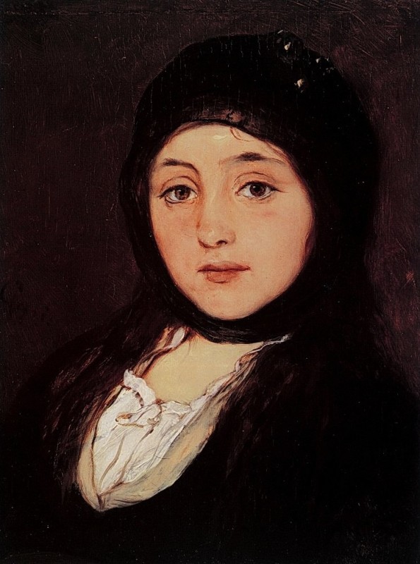 "Pictură. Portret" by Nikolaos Gyzis