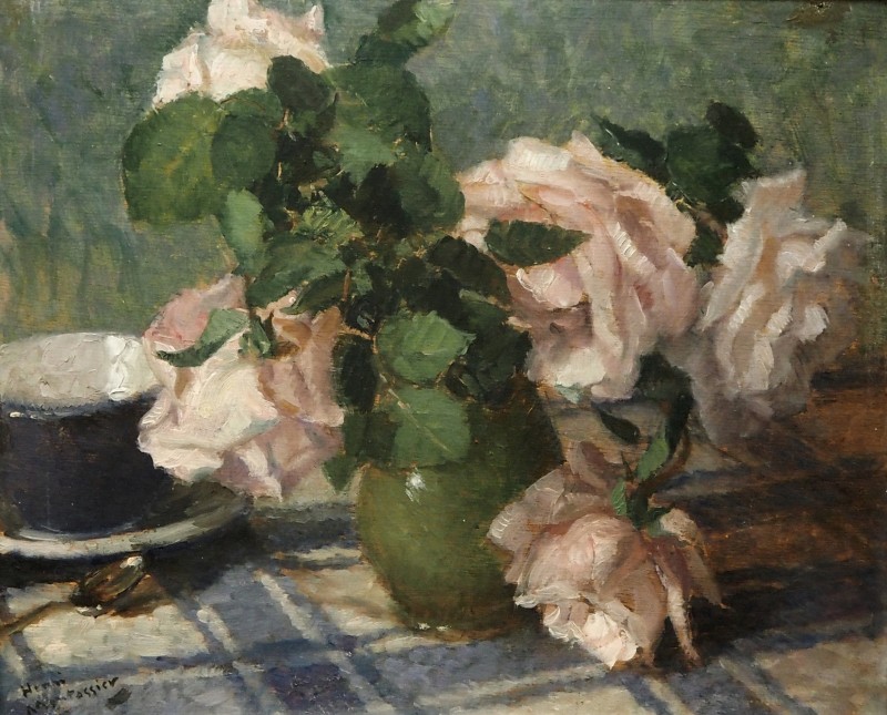 "Painting. Still life" by Henri Montassier