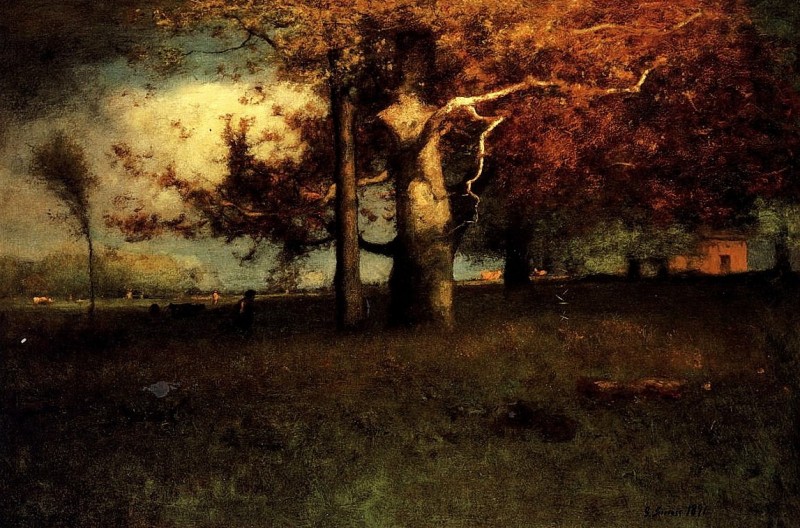 "Painting. Landscape" by George Inness Jr.