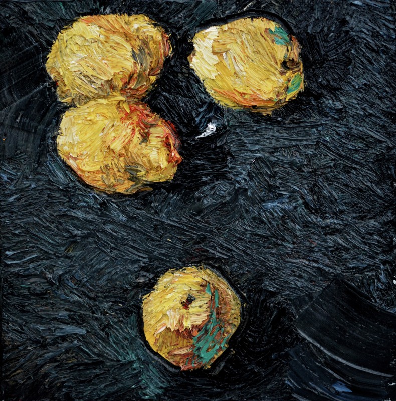 "Этюд. Натюрморт" by Ион Голубей, 2015, 300x300mm, масло / холст
