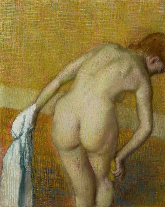 "Painting. Nude" by Edgar Degas