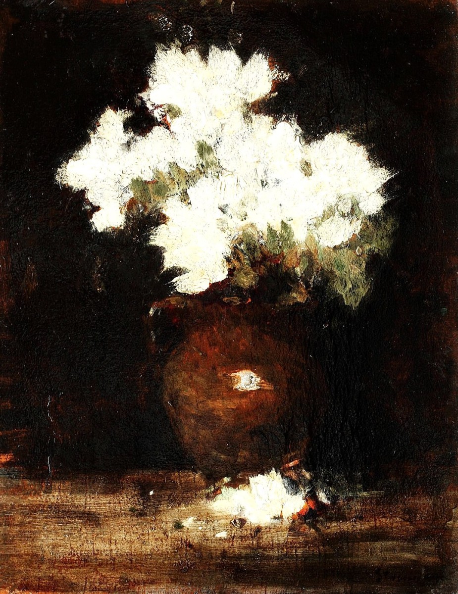 "Painting. Flowers" by Eustațiu Stoenescu