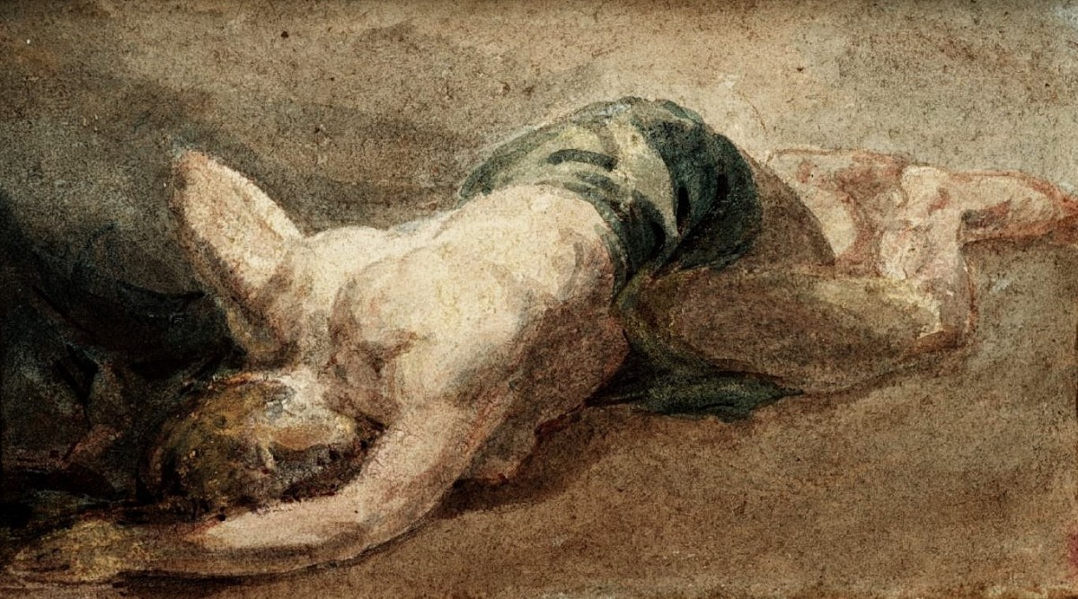 "Pictură. Nud" by J. M. W. Turner