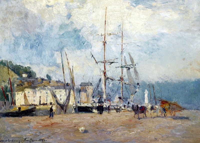 "Compoziție" by Albert Lebourg