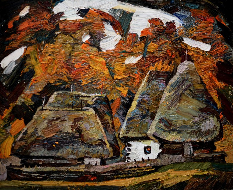 "Painting. Landscape. Pleinair. Long term" by Dumitrița Znaida, 420x520mm, oil on canvas